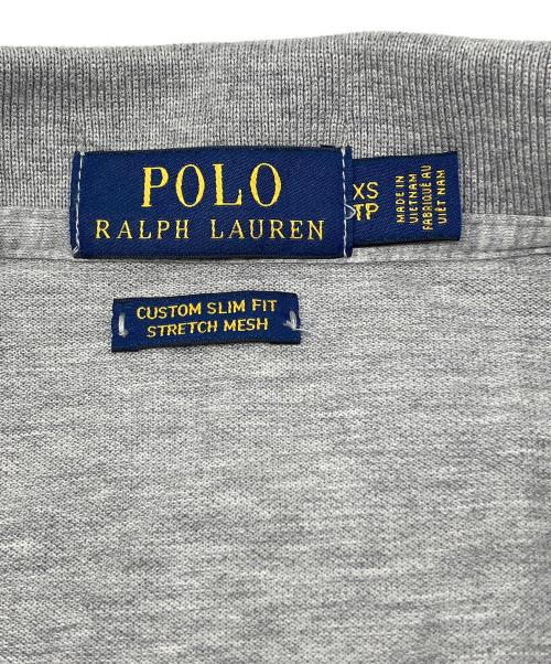 POLO RALPH LAUREN（ポロ・ラルフローレン）POLO RALPH LAUREN (ポロ・ラルフローレン) ポロシャツ ライトグレー サイズ:XSの古着・服飾アイテム