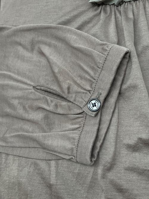 BURBERRY LONDON（バーバリーロンドン）BURBERRY LONDON (バーバリーロンドン) 長袖ブラウス　フェアリーグランジ ブラウン サイズ:1の古着・服飾アイテム