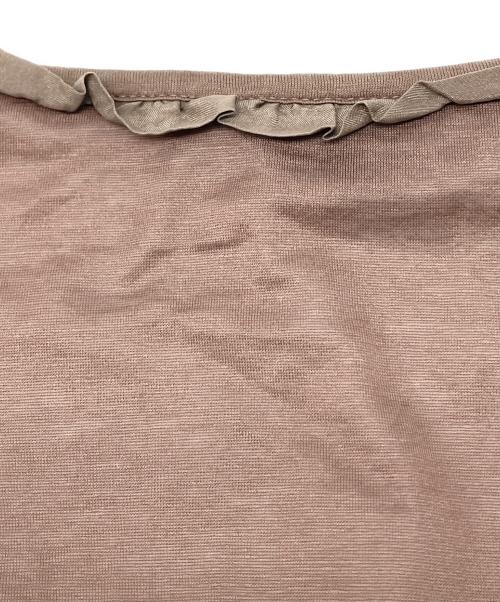 BURBERRY LONDON（バーバリーロンドン）BURBERRY LONDON (バーバリーロンドン) 長袖ブラウス　フェアリーグランジ ブラウン サイズ:1の古着・服飾アイテム