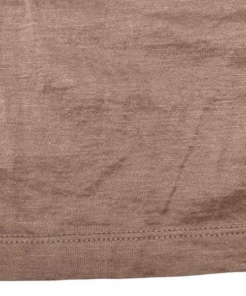 BURBERRY LONDON（バーバリーロンドン）BURBERRY LONDON (バーバリーロンドン) 長袖ブラウス　フェアリーグランジ ブラウン サイズ:1の古着・服飾アイテム