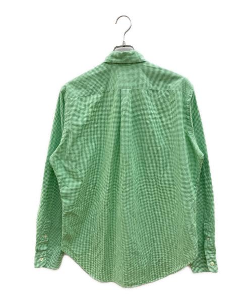 RALPH LAUREN（ラルフローレン）RALPH LAUREN (ラルフローレン) 90sチェックBDシャツ 黄緑 サイズ:Ｍの古着・服飾アイテム