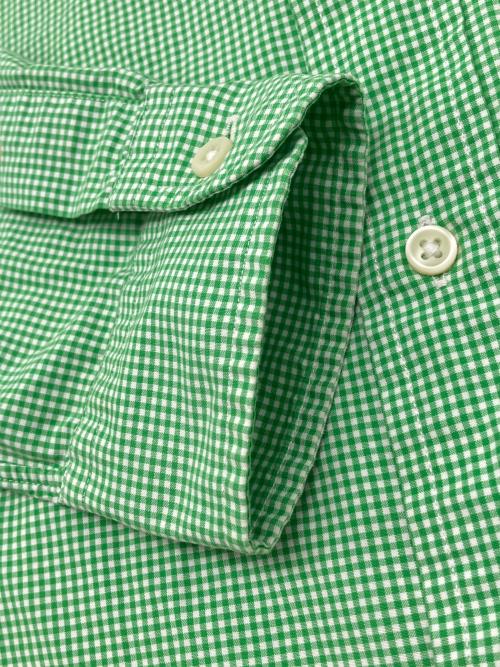 RALPH LAUREN（ラルフローレン）RALPH LAUREN (ラルフローレン) 90sチェックBDシャツ 黄緑 サイズ:Ｍの古着・服飾アイテム