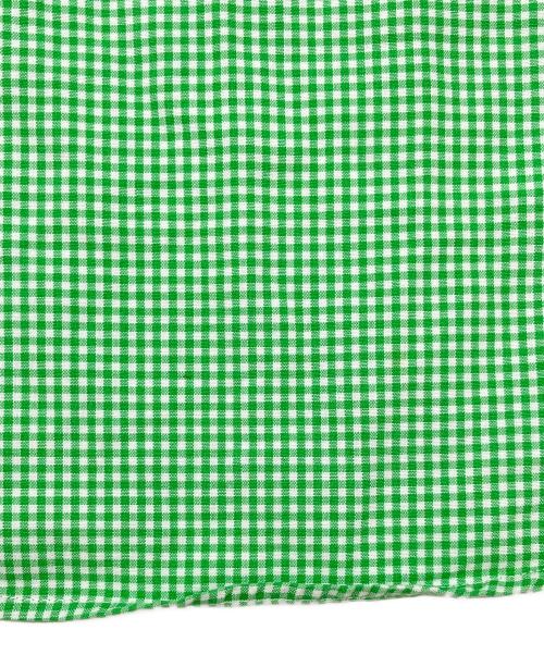 RALPH LAUREN（ラルフローレン）RALPH LAUREN (ラルフローレン) 90sチェックBDシャツ 黄緑 サイズ:Ｍの古着・服飾アイテム