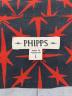 中古・古着 PHIPPS (フィップス) 半袖シャツ ブラック×レッド サイズ:L：8000円