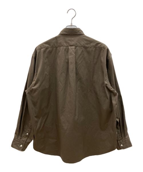 THE NORTH FACE（ザ ノース フェイス）THE NORTH FACE (ザ ノース フェイス) ロングスリーブハーフドームシャツ ブラウン サイズ:Lの古着・服飾アイテム