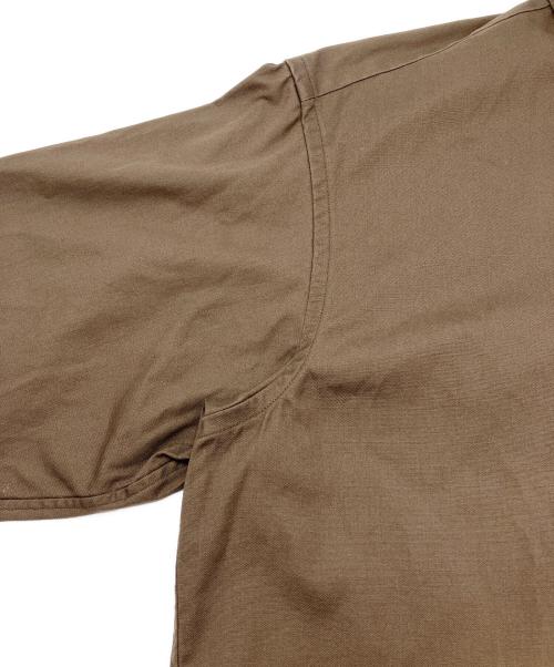 THE NORTH FACE（ザ ノース フェイス）THE NORTH FACE (ザ ノース フェイス) ロングスリーブハーフドームシャツ ブラウン サイズ:Lの古着・服飾アイテム
