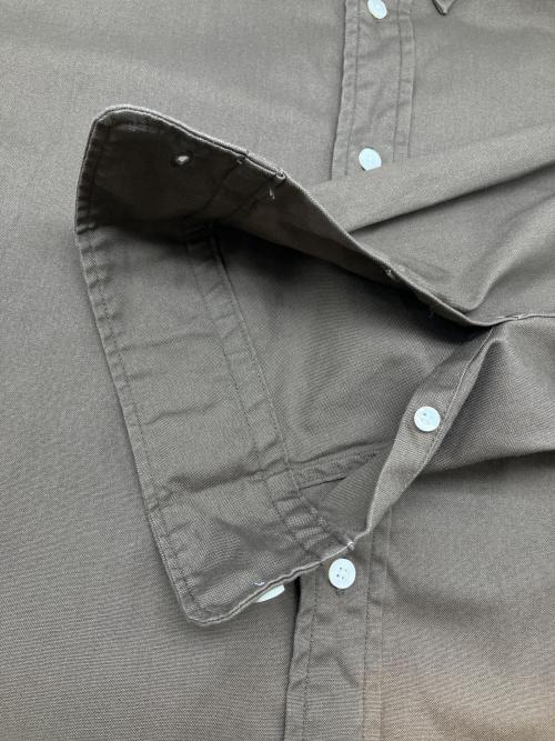 THE NORTH FACE（ザ ノース フェイス）THE NORTH FACE (ザ ノース フェイス) ロングスリーブハーフドームシャツ ブラウン サイズ:Lの古着・服飾アイテム