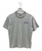 adidasアディダス）の古着「80sプリントTシャツ　万国旗タグ」｜グレー