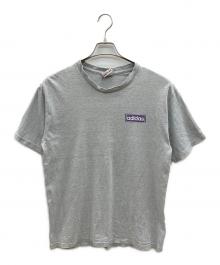 adidas（アディダス）の古着「80sプリントTシャツ　万国旗タグ」｜グレー