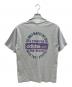 adidas (アディダス) 80sプリントTシャツ　万国旗タグ グレー サイズ:Ｍ：4000円