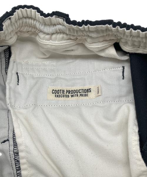 COOTIE PRODUCTIONS（クーティープロダクツ）COOTIE PRODUCTIONS (クーティープロダクツ) タックパンツ ブラック サイズ:Sの古着・服飾アイテム