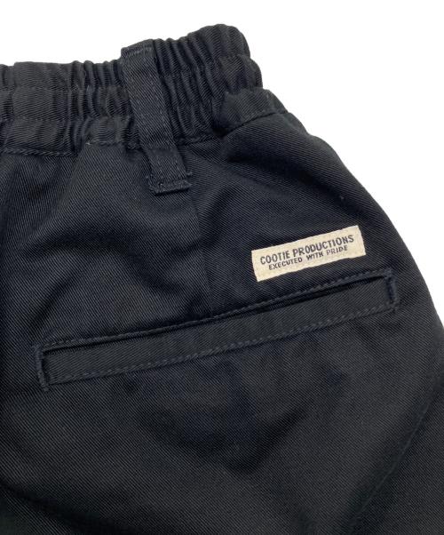 COOTIE PRODUCTIONS（クーティープロダクツ）COOTIE PRODUCTIONS (クーティープロダクツ) タックパンツ ブラック サイズ:Sの古着・服飾アイテム
