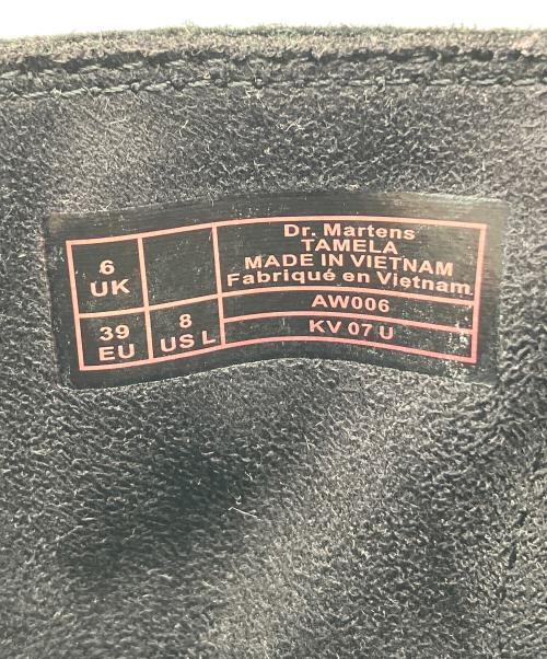 Dr.Martens（ドクターマーチン）Dr.Martens (ドクターマーチン) ショートブーツ　TAMELA（タメラ） ブラック サイズ:24.5cmの古着・服飾アイテム