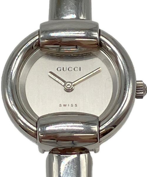 GUCCI（グッチ）GUCCI (グッチ) SWISS腕時計 ホワイトの古着・服飾アイテム