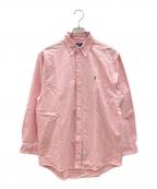 RALPH LAURENラルフローレン）の古着「90sボタンダウンシャツ」｜ピンク
