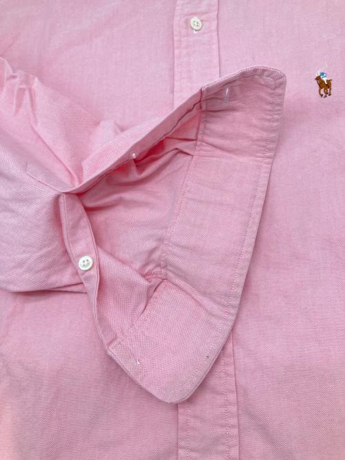 RALPH LAUREN（ラルフローレン）RALPH LAUREN (ラルフローレン) 90sボタンダウンシャツ ピンク サイズ:16-33の古着・服飾アイテム