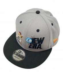 New Era（ニューエラ）の古着「キャップ」｜グレー×ブラック