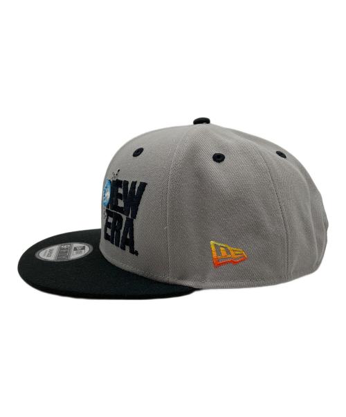 New Era（ニューエラ）New Era (ニューエラ) キャップ グレー×ブラック サイズ:M/Lの古着・服飾アイテム