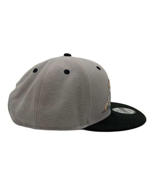 New Era（ニューエラ）New Era (ニューエラ) キャップ グレー×ブラック サイズ:M/Lの古着・服飾アイテム