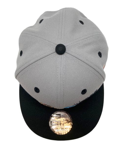 New Era（ニューエラ）New Era (ニューエラ) キャップ グレー×ブラック サイズ:M/Lの古着・服飾アイテム