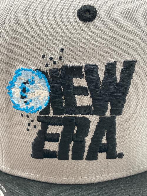 New Era（ニューエラ）New Era (ニューエラ) キャップ グレー×ブラック サイズ:M/Lの古着・服飾アイテム