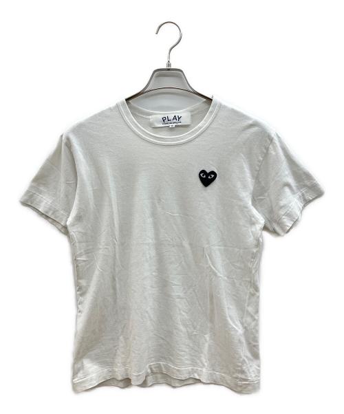 PLAY COMME des GARCONS（プレイコムデギャルソン）PLAY COMME des GARCONS (プレイコムデギャルソン) 半袖カットソー　2025年モデル ホワイト サイズ:Ｍの古着・服飾アイテム