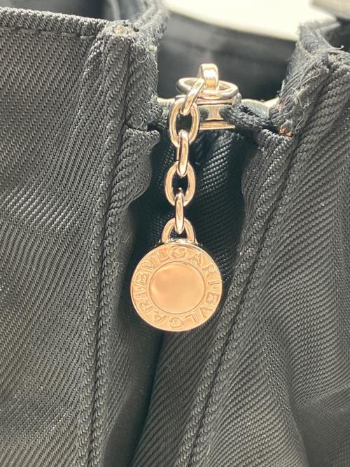 BVLGARI（ブルガリ）BVLGARI (ブルガリ) ショルダーバッグ ブラックの古着・服飾アイテム