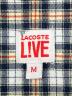 中古・古着 LACOSTE LIVE (ラコステライブ) 長袖シャツ ネイビー×ホワイト サイズ:Ｍ：4000円
