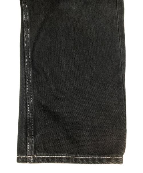 X-LARGE（エクストララージ）X-LARGE (エクストララージ) デニムパンツ　BURNING DICE PANTS ブラック サイズ:W32の古着・服飾アイテム