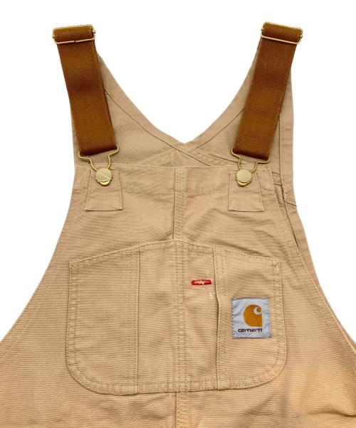 CarHartt（カーハート）CarHartt (カーハート) オーバーオール ベージュ サイズ:W30の古着・服飾アイテム