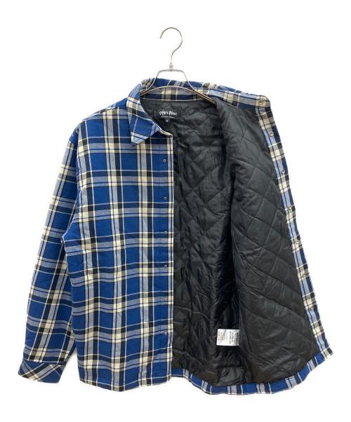 SHAKA WEAR（シャカウェア）SHAKA WEAR (シャカウェア) 中綿ジャケット ブルー×ホワイト サイズ:Ｍの古着・服飾アイテム