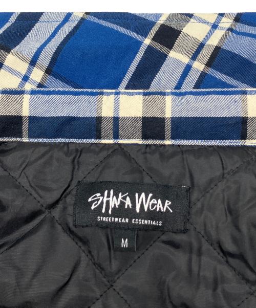 SHAKA WEAR（シャカウェア）SHAKA WEAR (シャカウェア) 中綿ジャケット ブルー×ホワイト サイズ:Ｍの古着・服飾アイテム