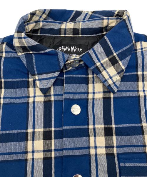 SHAKA WEAR（シャカウェア）SHAKA WEAR (シャカウェア) 中綿ジャケット ブルー×ホワイト サイズ:Ｍの古着・服飾アイテム