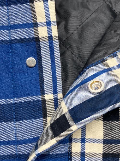 SHAKA WEAR（シャカウェア）SHAKA WEAR (シャカウェア) 中綿ジャケット ブルー×ホワイト サイズ:Ｍの古着・服飾アイテム