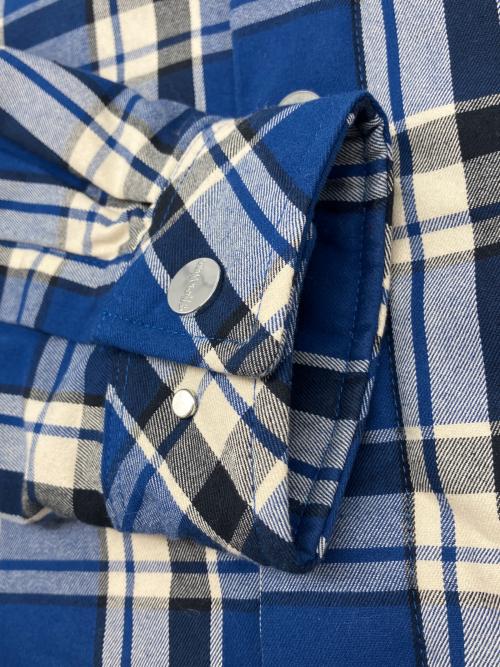 SHAKA WEAR（シャカウェア）SHAKA WEAR (シャカウェア) 中綿ジャケット ブルー×ホワイト サイズ:Ｍの古着・服飾アイテム