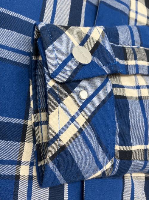 SHAKA WEAR（シャカウェア）SHAKA WEAR (シャカウェア) 中綿ジャケット ブルー×ホワイト サイズ:Ｍの古着・服飾アイテム