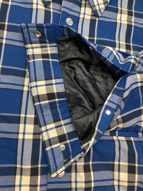 SHAKA WEAR（シャカウェア）SHAKA WEAR (シャカウェア) 中綿ジャケット ブルー×ホワイト サイズ:Ｍの古着・服飾アイテム