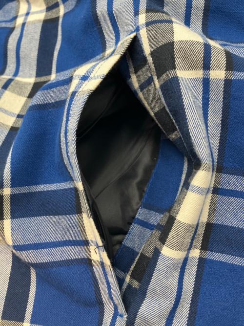 SHAKA WEAR（シャカウェア）SHAKA WEAR (シャカウェア) 中綿ジャケット ブルー×ホワイト サイズ:Ｍの古着・服飾アイテム