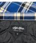 中古・古着 SHAKA WEAR (シャカウェア) 中綿ジャケット ブルー×ホワイト サイズ:Ｍ：4000円