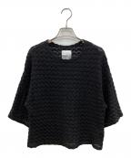 ROBE de PEAUローブデポー）の古着「薄手ニット」｜ブラック