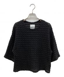 ROBE de PEAU（ローブデポー）の古着「薄手ニット」｜ブラック
