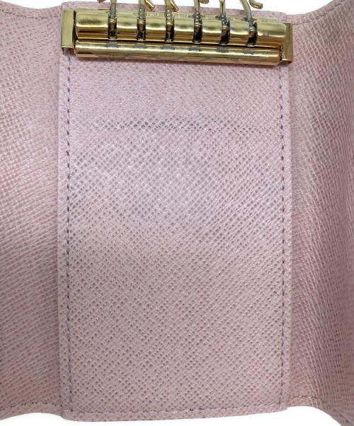 LOUIS VUITTON（ルイ ヴィトン）LOUIS VUITTON (ルイ ヴィトン) モノグラム　ミュルティクレ6 ローズ・バレリーヌの古着・服飾アイテム