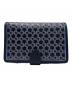 Kate Spade（ケイトスペード）の古着「スペード リンク ミディアム コンパクト バイフォールド ウォレット（Spade Link Medium Compact Bifold Wallet）」｜ブルー