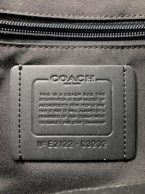 COACH（コーチ）COACH (コーチ) シグネチャー　トートバッグ ブラック×グレーの古着・服飾アイテム