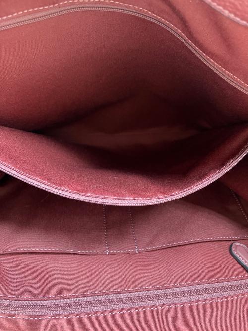 COACH（コーチ）COACH (コーチ) デンプシー トート　シグネチャー ジャカード ウィズ ストライプ アンド ブラック×グレーの古着・服飾アイテム
