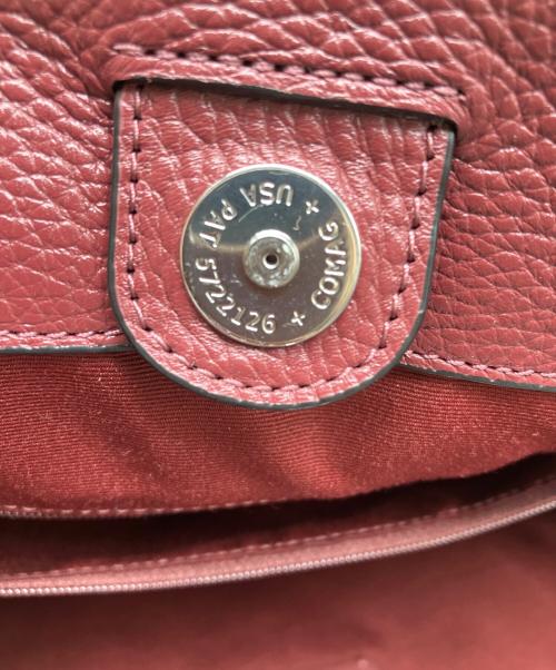 COACH（コーチ）COACH (コーチ) デンプシー トート　シグネチャー ジャカード ウィズ ストライプ アンド ブラック×グレーの古着・服飾アイテム