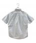 RALPH LAUREN (ラルフローレン) 半袖シャツ ホワイト×ブルー サイズ:Ｍ：4000円