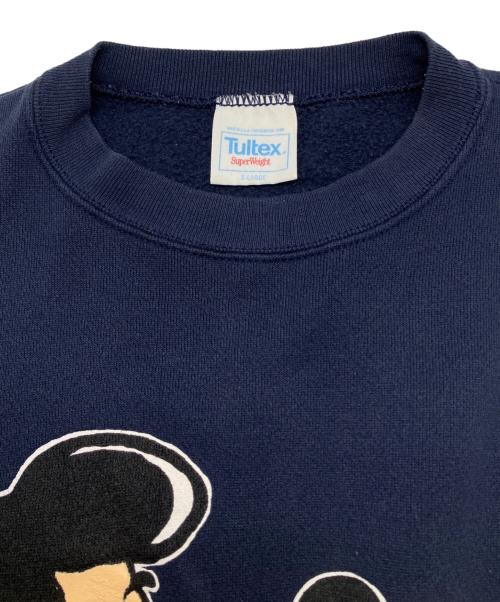 TULTEX（タルテックス）TULTEX (タルテックス) 90sキャラクタープリントスウェット　スヌーピー ネイビー サイズ:XLの古着・服飾アイテム