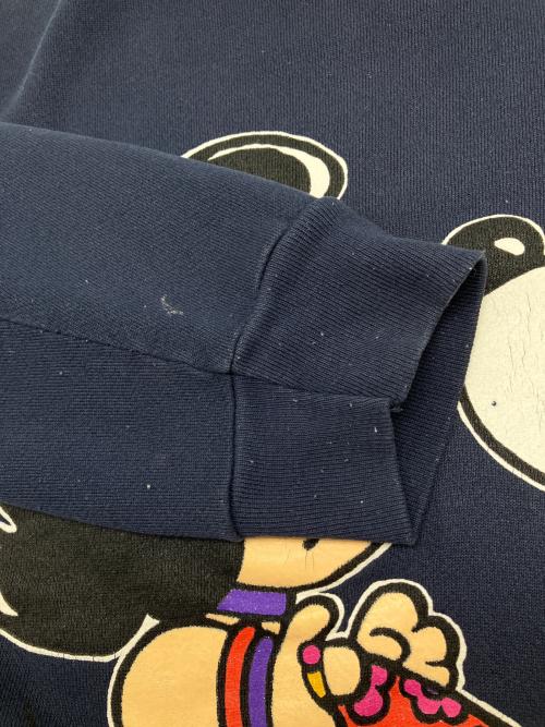 TULTEX（タルテックス）TULTEX (タルテックス) 90sキャラクタープリントスウェット　スヌーピー ネイビー サイズ:XLの古着・服飾アイテム