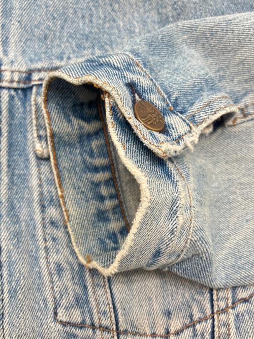 AVIREX（アヴィレックス）AVIREX (アヴィレックス) 90sデニムジャケット スカイブルー サイズ:XLの古着・服飾アイテム